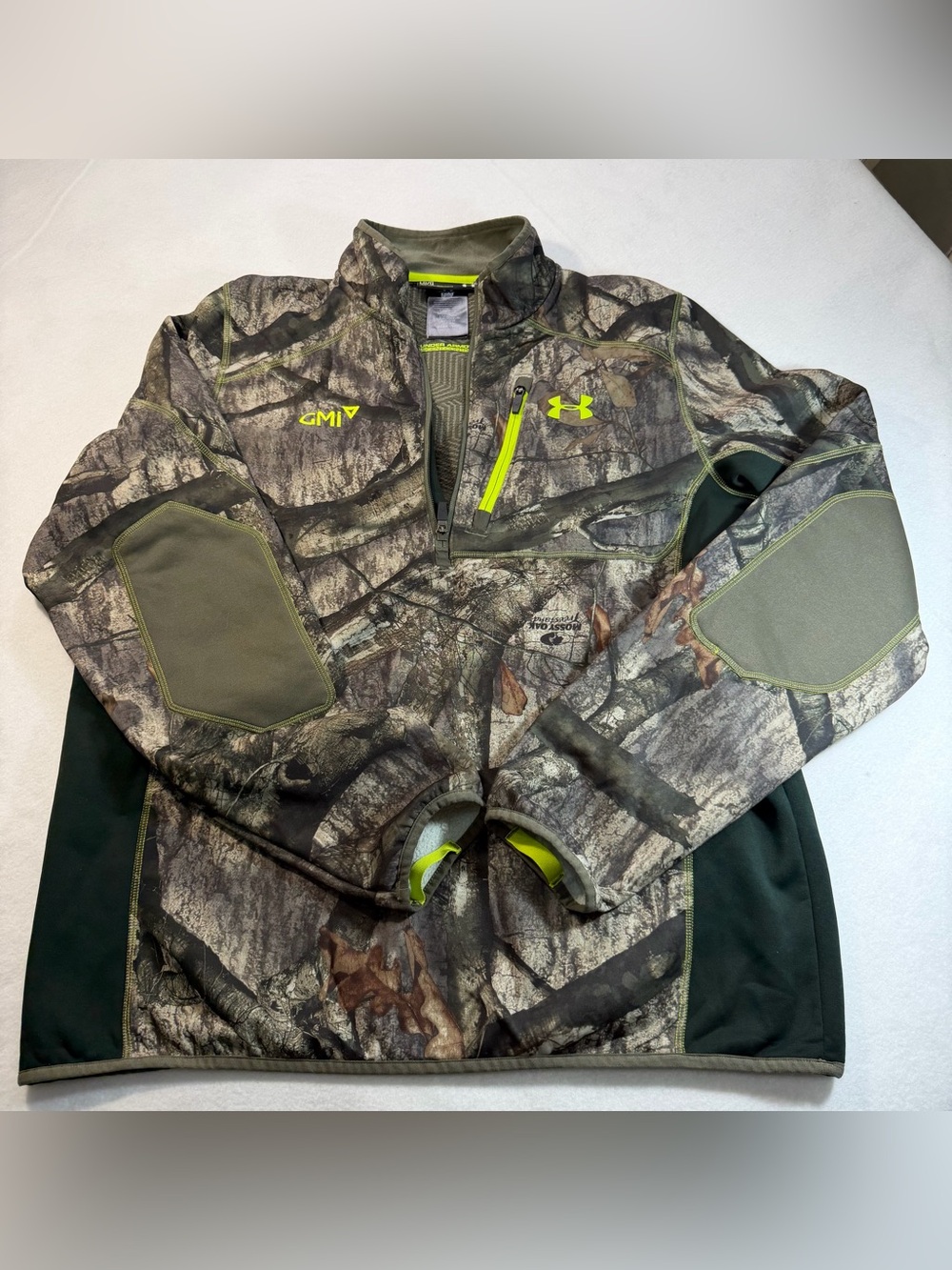 Under Armour ColdGear Mossy Oak Scent Control Hunting Pullover L